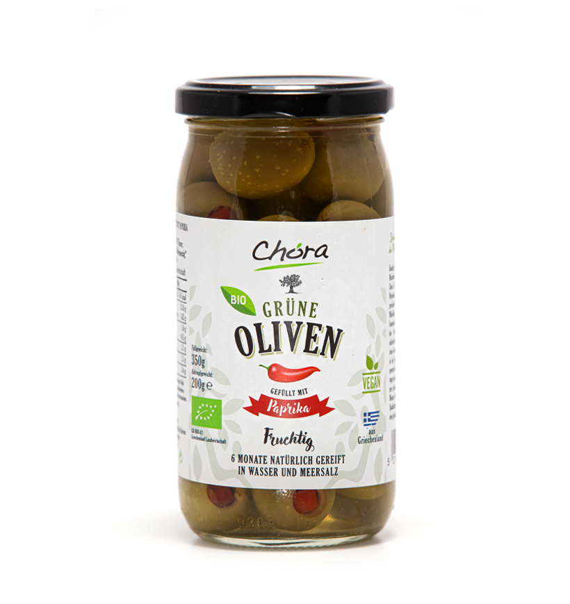 Chora Bio Grüne Olive Paprika